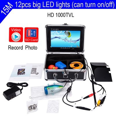 Full HD defibisyon anba dlo Chèche pwason ak DVR